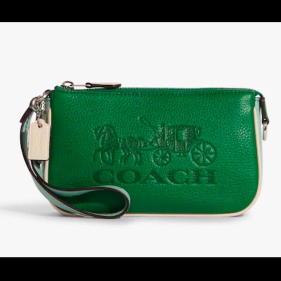 Coach Handbags - NWT
🫒🍀🫒Coach Nolita 19 In Colorblock With Horse And Carriage